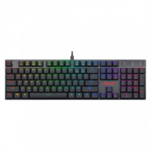 Redragon K535 Apas Slimline 104 Key RGB Mechanical Gaming Keyboard – Black
