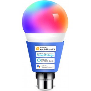Meross Smart Wi-Fi LED 9W Bulb B22 (Bayonet) - Alexa/Google/Homekit Compatible