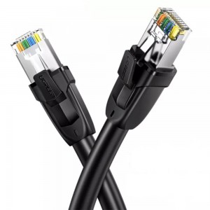 Ugreen CAT8 S/FTP Ethernet 3m Round LAN Cable - Black