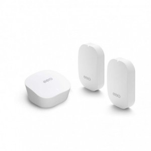 Amazon eero Mesh WiFi System – Router Replacement for Whole-Home Coverage (1 eero router + 2 Beacons)