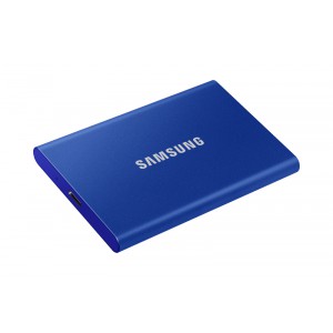 Samsung - T7 2TB Portable Solid State Drive - Indigo Blue