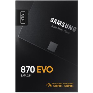 Samsung - 870 EVO SATA III 2.5 inch SSD - 1TB