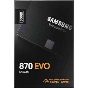 Samsung - 870 EVO SATA III 2.5 inch 500GB SSD