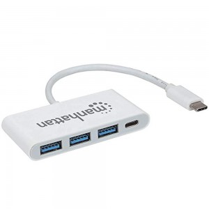 Manhattan 163552 3-Port Type-C USB 3.0 Hub