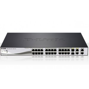 D-Link 24 Port 10/100Mbps Desktop Ethernet Swietch, 2 10/100/1000BASE-T