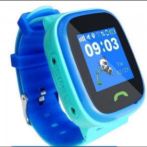 Polaroid Active Kids GPS Tracking Watch with Touchscreen - Blue