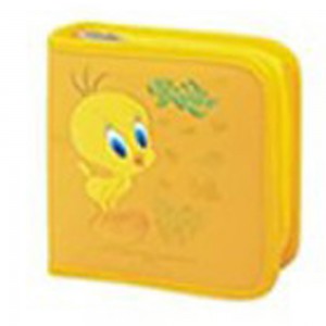 Tweety W50001-C-YELLOW 40 CD Wallet Colour: Yellow