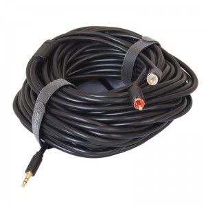 PARROT CABLE - AUDIO 3.5MM JACK - TWO MALE RCA 20M