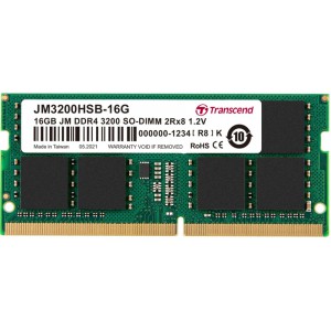 Transcend Jet Memory 16GB DDR4-3200 Notebook Memory