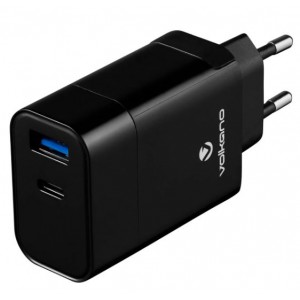 Volkano Express Series QC3.0 + PD Wall Charger with Cable