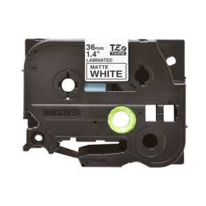 Brother TZe-M261 Matt Laminated Labelling Tape Cassette – 36 Black on White 8m