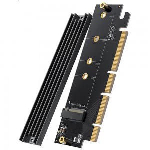 Ugreen M.2 2230/2242/2260/2280 NVME M-Key SSD PCI-E Gen4 X16 64GBPS (Max) Expansion Card