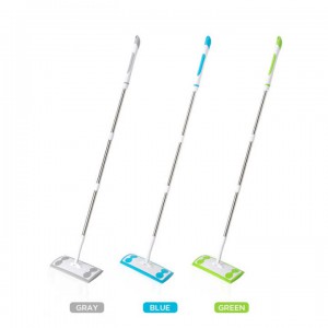 Kleaner Anti Static Sweep Flat Mop with Disposable Mop Cloth