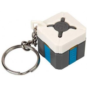 Overwatch- Loot Box Light-up Keychain