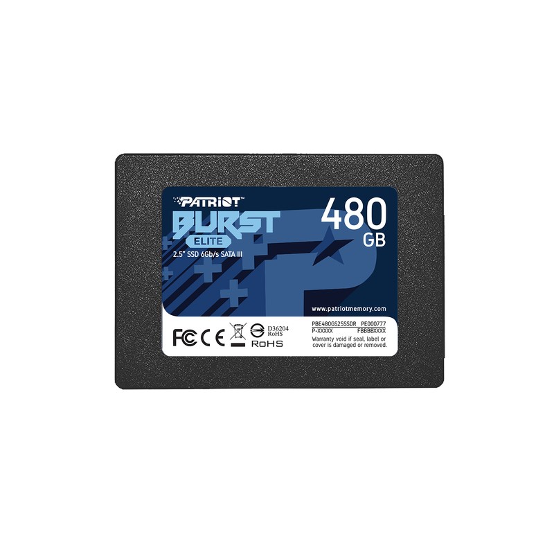 Patriot Burst Elite 480GB 2.5 inch SATA Solid State Drive - GeeWiz