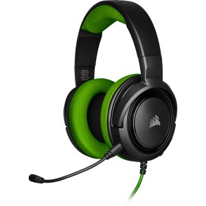 Corsair - HS35 Stereo Gaming Headset - Green (PC/Gaming)