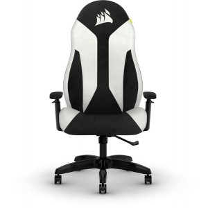 Corsair - TC60 Fabric Gaming Chair - White