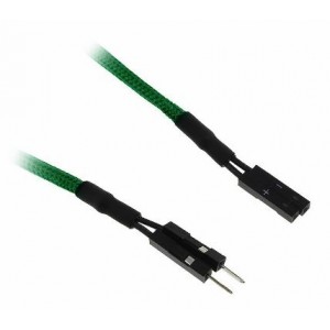 BitFenix Alchemy Multisleeved Cable - 2pin I/O 30cm Extension Cable - Green