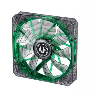 BitFenix Spectre Pro LED All White with Green LED Fan -140mm