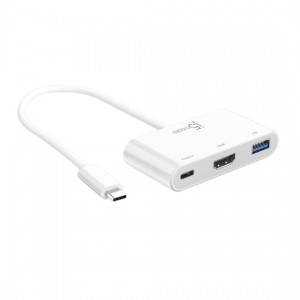 J5 Create JCA379 USB-C to HDMI &amp; USB 3.0 with Power Delivery