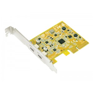 Sunix USB2312C  USB 3.1 Enhanced SuperSpeed+ 10G 2 ports PCI Express Host Card with Type-C Receptacle