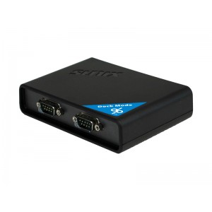 Sunix DPKX02H00 DevicePort Dock Mode Ethernet enabled 2-port High Speed RS-232 Port Replicator