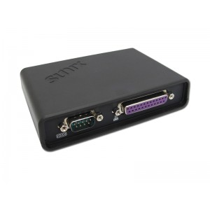Sunix DPKM11H00 DevicePort Dock Mode Ethernet Enabled RS-232 &amp; Printer Port Replicator