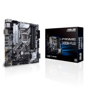 Asus Prime Z490M-Plus Intel Z490 (LGA 1200) micro ATX Motherboard