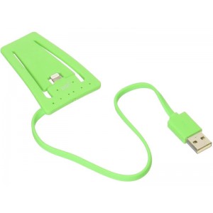 PQI Green i-Cable Stand Apple Certified MFI iPhone Stand with Lightning Connector