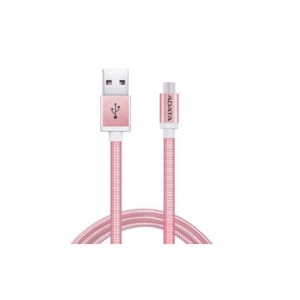 Adata Reversible USB Type-A to Micro-USB Cable - 1m - Rose