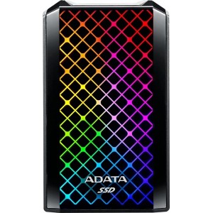 Adata SE900G 512GB External SSD - RGB Lighting USB 3.2 Gen2x2 Type-C