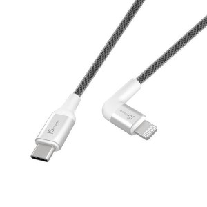 j5create - JALC15 USB-C to Lightning Cable - Right-Angled Design (120 cm)