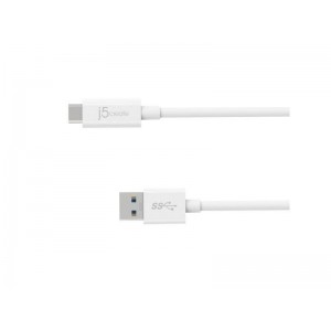 J5create JUCX06 USB 3.1 Type-C to Type-A Cable - 1m