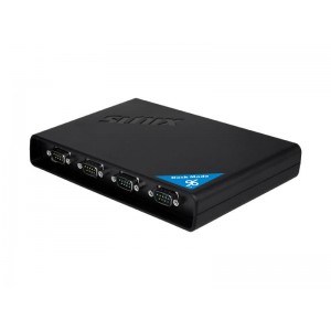 Sunix DPKX04H00 DevicePort Dock Mode Ethernet Enabled 4-port High Speed RS-232 Port Replicator