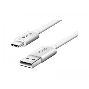 Adata ACA3AL Sync and Charge USB-C to USB-A 3.1 1M Silver Cable