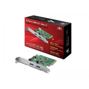 Vantec UGT-PC370A 2-Port USB 3.1 Gen II Type-A PCI-Express Card
