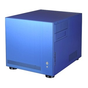 Lian Li PC-V351 Micro-ATX Cube Chassis - Blue