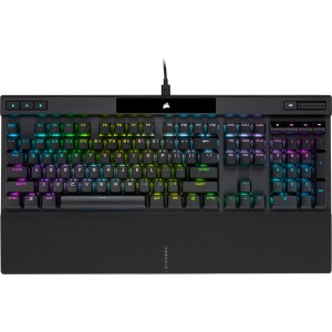 Corsair - K70 RGB Pro Mechanical Gaming Keyboard with Polycarbonate Keycaps - Cherry MX Brown