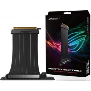 Asus ROG Strix 240 mm PCI-E 3.0 x 16 Riser Cable with 90 Degree Adapter