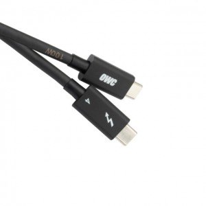 OWC 0.7m Thunderbolt 4 Cable – Black