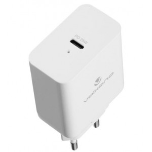 Volkano Potent Series 25W P.D. / PPS Wall Charger - White