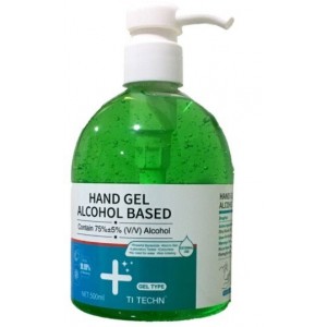 Casey TI Techn 500ml Apple Green Hand Sanitiser in Pump Spray Bottle