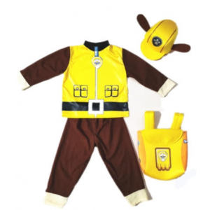 Paw Patrol Kids Dress Up Costume- Rubble