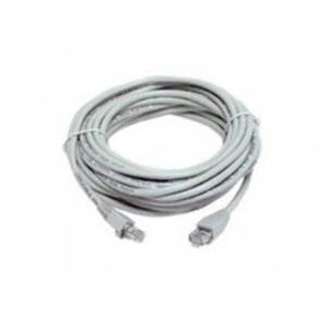 10M Cat5e Unshielded Network Cable  10 Meters  FTP  Grey Ethernet Patch Lead