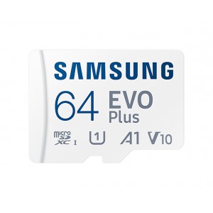 Samsung Evo Plus MicroSDXC 64GB Memory Card