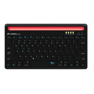Alcatroz Xplorer Dock 1 BT Keyboard - Black/Red