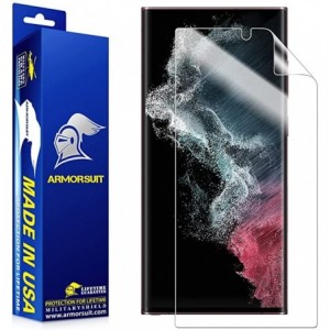 ArmorSuit MilitaryShield Screen Protector Designed for Samsung Galaxy S22 Ultra 6.8" - 2 pack