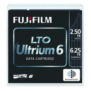 FujiFilm LTO-6 Tape Media (2.5TB / 6.25TB) Data Cartridge