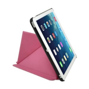 Cirago Slim-Fit Origami Case with Stand for iPad Air - Pink