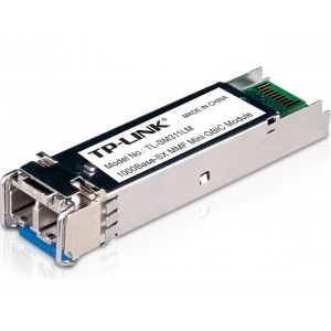 TP-LINK Gigabit SFP Module, Multi-mode, MiniGBIC, LC Interface, Up to 550/275m Distance